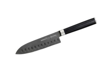 Samura MO-V Stonewash Nůž Santoku 14 cm (SM-0093B)