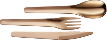 Nerez příborová sada ToGo Lurch 00240873 - bronze