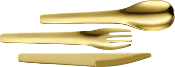 Nerez příborová sada ToGo Lurch 00240874 - gold