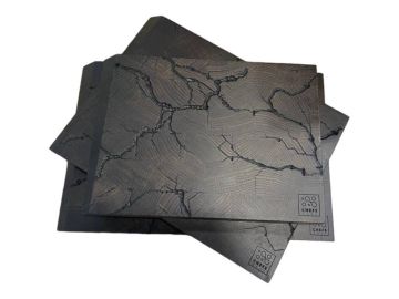 Chefs Soul Lightstruck krájecí blok 4x30x45cm Dark velký