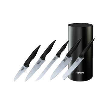 SAMURA - MOJO Sada 5 nožů + stojan